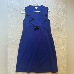 J. Crew - Elegant Royal Blue Sleeveless Dress